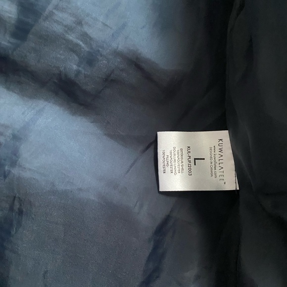 KUWALLA metallic blue jacket size L - Picture 5 of 7
